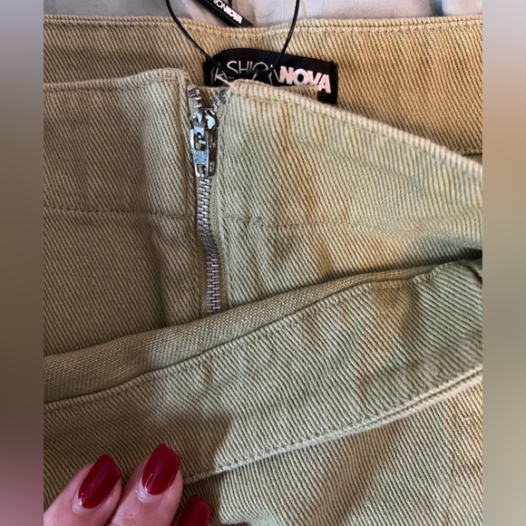 NEW! Fashion Nova Women’s Take Me on a Walk Frayed Skort - Picture 5 of 8